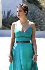 TALLULAH WILLIS Leaves a Friends House in Malibu 07/05/2015