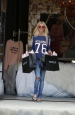 TARA REID Shopping at Wildfox in Malibu 07/01/2015