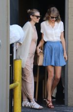 TAYLOR SWIFT Leaves Sugarfish Sushi Restaurant in Beverly Hills 07/28/2015