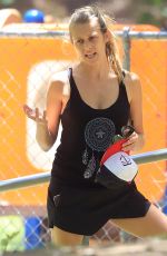 TERESA PALMER at a Park in Los Angeles