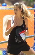 TERESA PALMER at a Park in Los Angeles