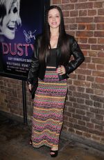 TINA BARRETT at Dusty the Musical First Night Gala in London