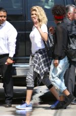 TORI KELLY Arrives at Jimmy Kimmel Live in Los Angeles 07/20/2015
