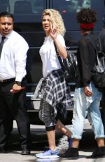 TORI KELLY Arrives at Jimmy Kimmel Live in Los Angeles 07/20/2015
