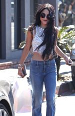 VANESSA HUDGENS Out and About in West Hollywood 07/16/2015