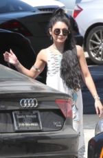 VANESSA HUDGENS Out Shopping in West Hollywood 07/22/2015