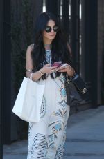 VANESSA HUDGENS Out Shopping in West Hollywood 07/22/2015