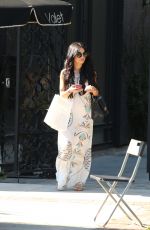 VANESSA HUDGENS Out Shopping in West Hollywood 07/22/2015