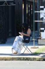 VANESSA HUDGENS Out Shopping in West Hollywood 07/22/2015