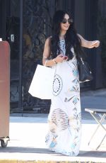 VANESSA HUDGENS Out Shopping in West Hollywood 07/22/2015