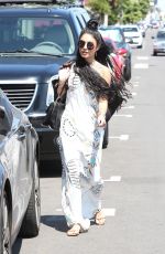 VANESSA HUDGENS Out Shopping in West Hollywood 07/22/2015