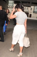 VICKY PATTISON Arrives at BBC Radio One Studios in London 07/14/2015