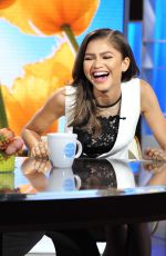 ZENDAYA COLEMAN at Boris and Nicole Show in Los Angeles 07/27/2015