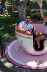 ALEXA VEGA at Latest Dancing with the Stars Contestants Revealed at Disneyland in Anaheim 08/27/2015