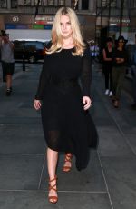 ALICE EVE Arrives at The Today Show in New York 08/26/2015