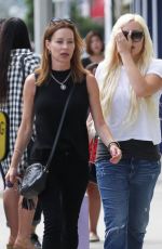 AMANDA BYNES Shopping at Nasty Gal in West Hollywood 08/25/2015