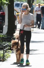 AMANDA SEYFRIED and Finn Out in New York 07/31/2015