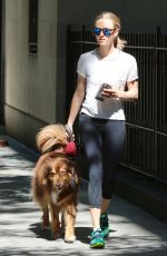 AMANDA SEYFRIED and Finn Out in New York 07/31/2015