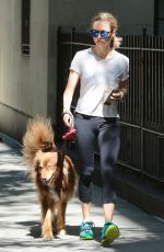 AMANDA SEYFRIED and Finn Out in New York 07/31/2015
