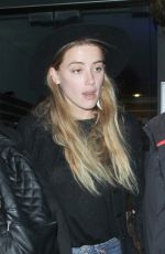 AMBER HEARD Night Out in London 08/25/2015