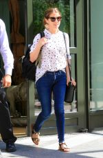 ANNA KENDRICK Leaves Her Hotel in New York 08/14/2015