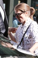 ANNA KENDRICK Leaves Her Hotel in New York 08/14/2015