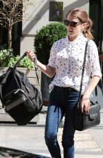 ANNA KENDRICK Leaves Her Hotel in New York 08/14/2015