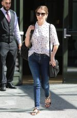 ANNA KENDRICK Leaves Her Hotel in New York 08/14/2015