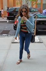 ANNA KENDRICK Leaves Starbucks in New York 08/13/2015