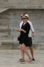 ANNE HATHAWAY and Adam Shulman Out in Ibiza 08/15/2015