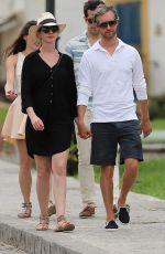 ANNE HATHAWAY and Adam Shulman Out in Ibiza 08/15/2015