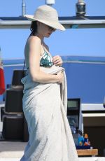 ANNE HATHAWAY at a Yacht in Spain 08/12/2015