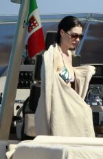 ANNE HATHAWAY at a Yacht in Spain 08/12/2015