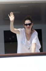 ANNE HATHAWAY at a Yacht in Spain 08/12/2015