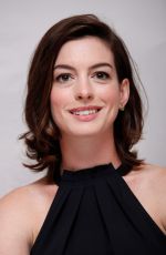 ANNE HATHAWAY at The Intern Press Conference in Los Angeles