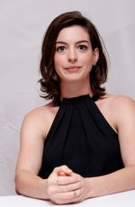 ANNE HATHAWAY at The Intern Press Conference in Los Angeles