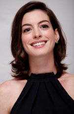 ANNE HATHAWAY at The Intern Press Conference in Los Angeles