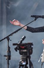 ANNIE CLARK Performs at Osheaga Music and Arts Festival in Montreal