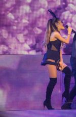 ARIANA GRANDE Performs at The Honeymoon Tour in Uncasville
