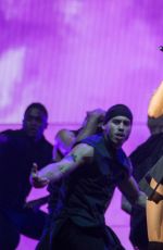 ARIANA GRANDE Performs at The Honeymoon Tour in Uncasville