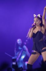 ARIANA GRANDE Performs on Her Honeymoon Tour in Jakarta 8/26/15