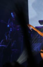 ARIANA GRANDE Performs on Her Honeymoon Tour in Jakarta 8/26/15