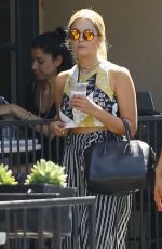 ASHLEY BENSON and Friend Out in Los Angeles 08/01/2015