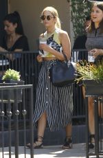 ASHLEY BENSON and Friend Out in Los Angeles 08/01/2015