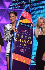 ASHLEY BENSON at 2015 Teen Choice Awards in Los Angeles