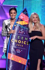 ASHLEY BENSON at 2015 Teen Choice Awards in Los Angeles