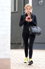 ASHLEY BENSON Heading to a Gym in Los Angeles 07/31/2015