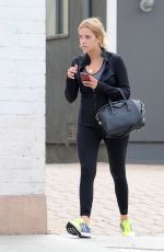 ASHLEY BENSON Heading to a Gym in Los Angeles 07/31/2015