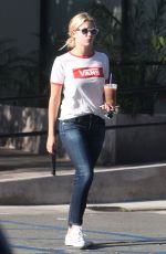 ASHLEY BENSON in Jeans Out and About in West Hollywood 08/24/2015
