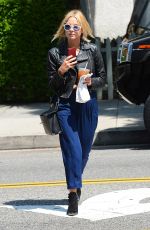 ASHLEY BENSON Out and About in Beverly Hills 08/20/2015